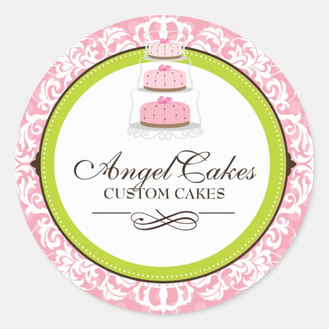 Cake Boutique Stickers (Front)
