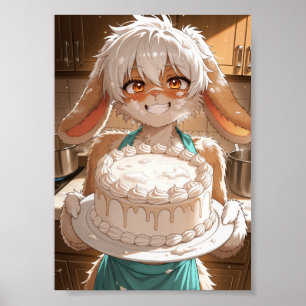 Cake Bunny 1 Poster