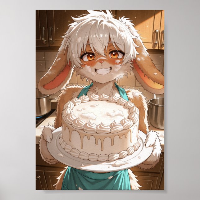 Cake Bunny 1 Poster (Front)