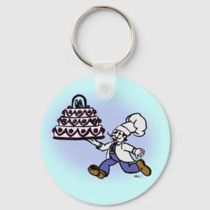 Cake Chef Key Ring