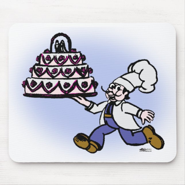 Cake Chef Mouse Pad (Front)