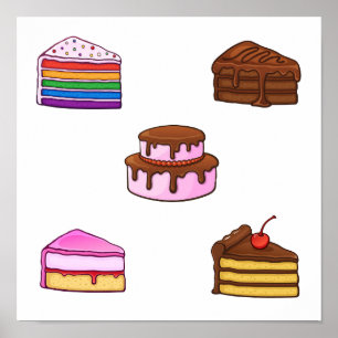 Cake collection poster