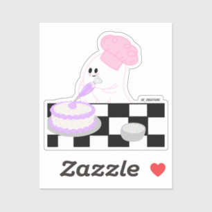 Cake Decorating Ghost