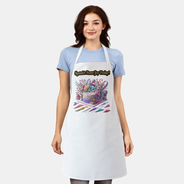 cake design apron (Worn)