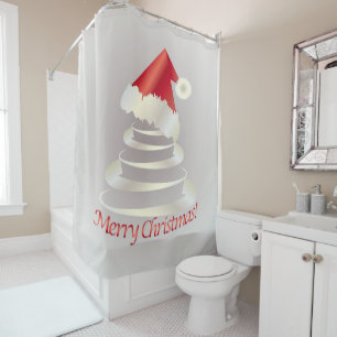 Cake for Santa Shower Curtain