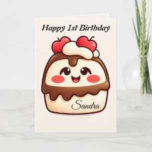 Cake Happy Birthday Card