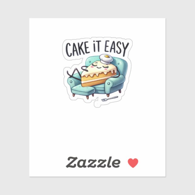 Cake it Easy - Cute Relaxing Cake  (Sheet)