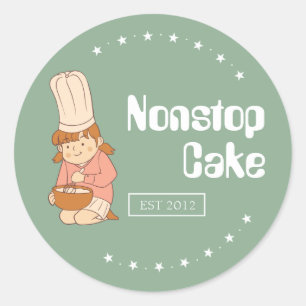 Cake Labels, Bakery Labels, Yoghurt Labels