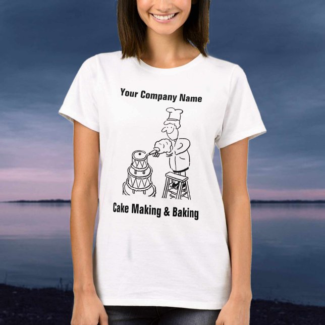 Cake Making & Baking T-Shirt (Creator Uploaded)