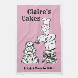 Cake Making & Cake Baking, Baker's Tea Towel