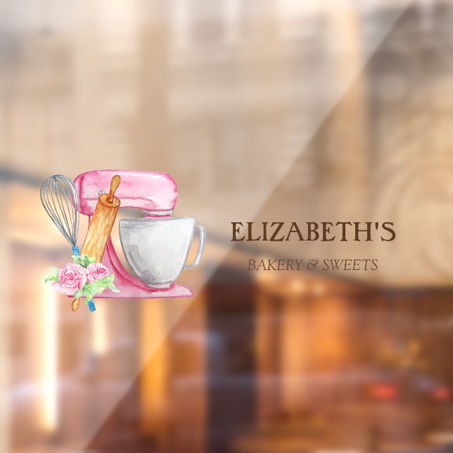 Cake Mixer,Whisk,Rolling Pin Bakery Flowers (Sheet 2)