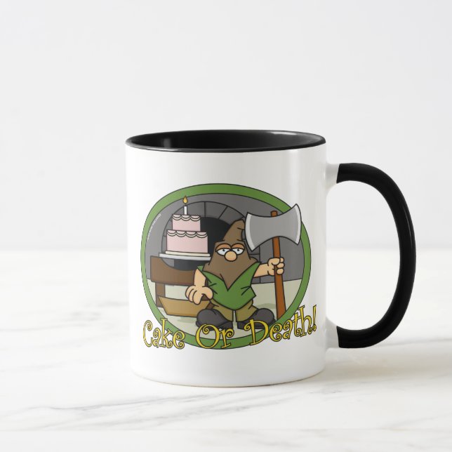 Cake or Death Mug (Right)