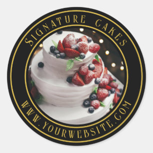 Cake Packaging Sticker