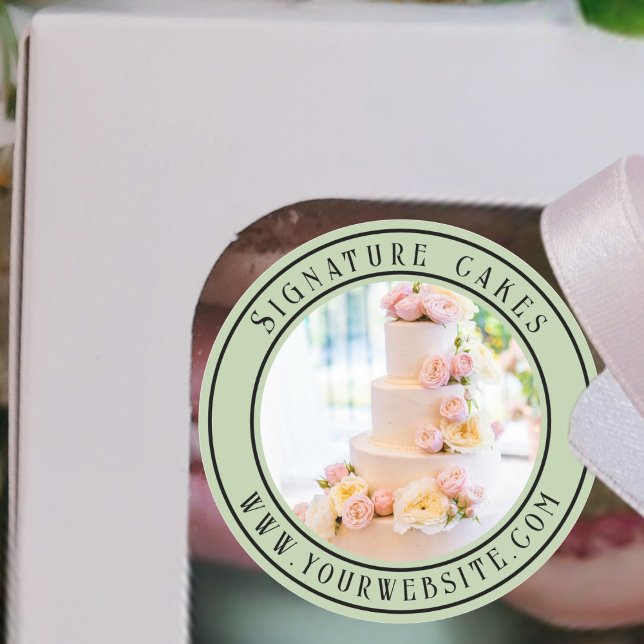 Cake Packaging Sticker (Creator Uploaded)