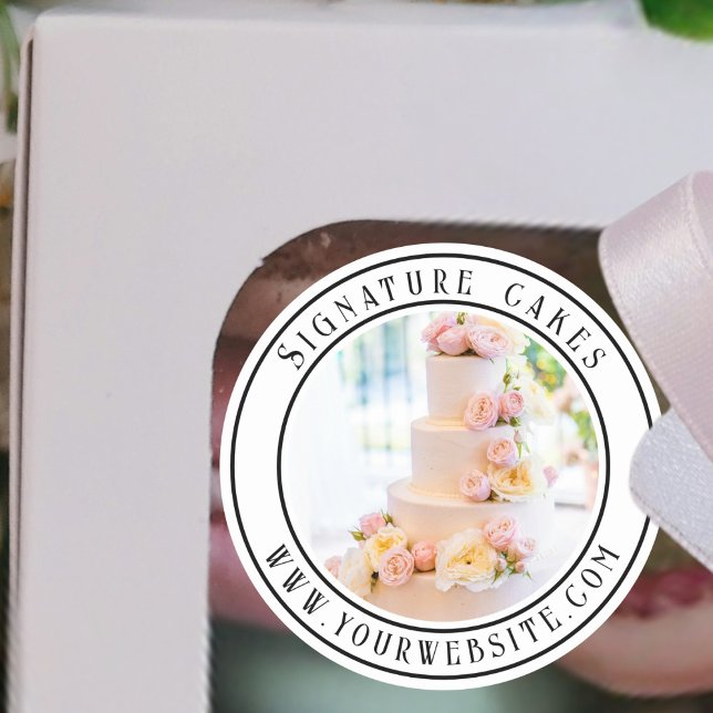 Cake Packaging Sticker (Creator Uploaded)