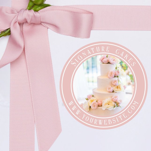 Cake Packaging Sticker (Creator Uploaded)