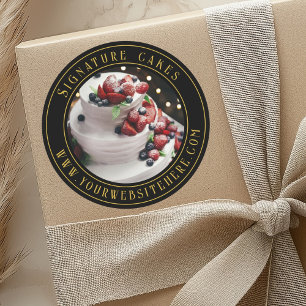 Cake Packaging Sticker