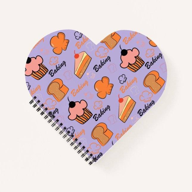 cake pattern notebook (Front)