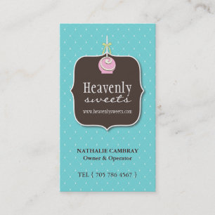 Cake Pop Business Card