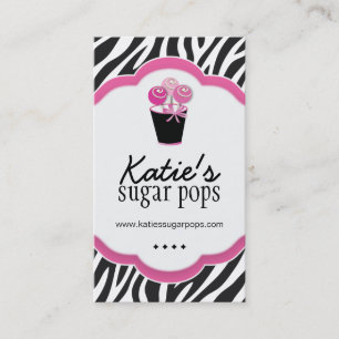 Cake Pops Business Cards