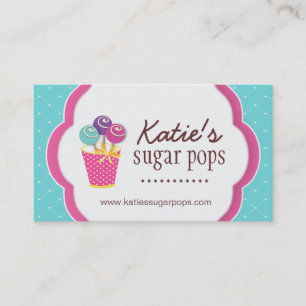 Cake Pops Business Cards