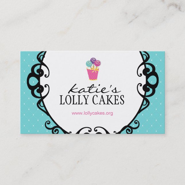 Cake Pops Business Cards (Front)