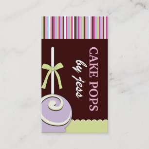 Cake Pops Business Cards