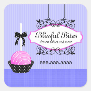 Cake Pops Desserts Stickers