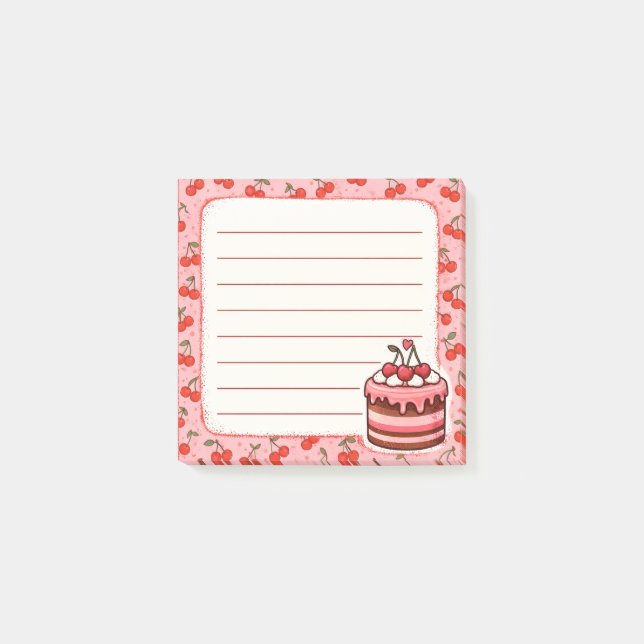 Cake Post-it Notes (Front)