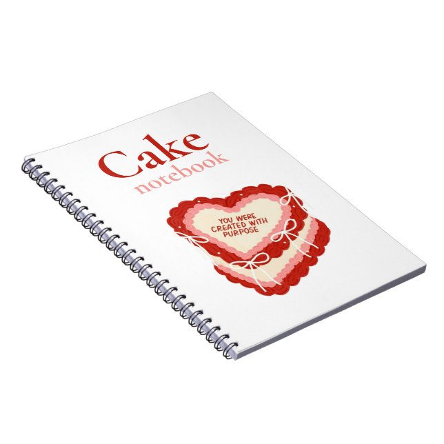 Cake Recipe Notebook for Home Bakers (Right Side)