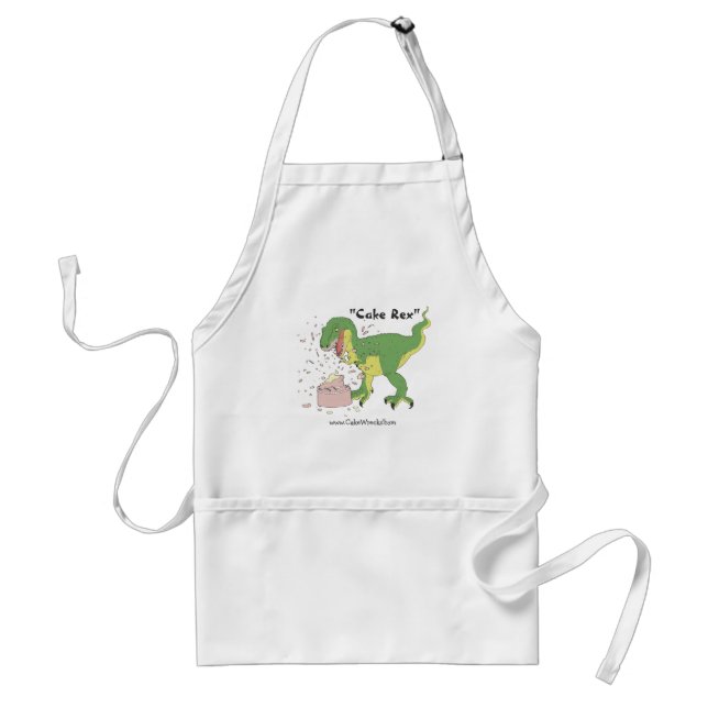 "Cake Rex" Apron (Front)