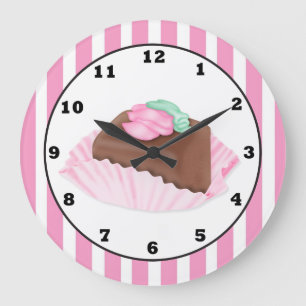 Cake Shop Fun wall clock