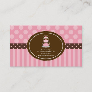 Cake Shop or Bakery Business Cards
