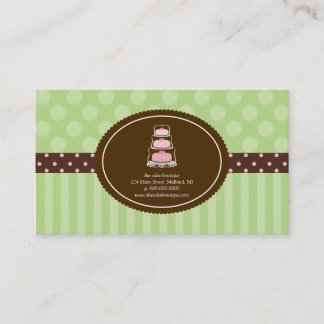 Cake Shop or Bakery Business Cards