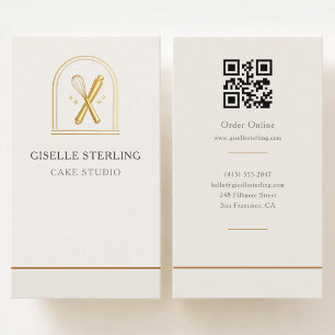 Cake Studio QR Code Business Card