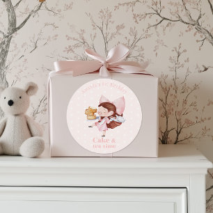 Cake & Tea Time Birthday Sticker