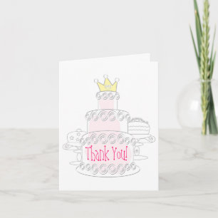 Cake Thank You Card