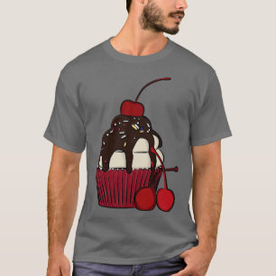 Cake With Cherries T-Shirt