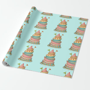 Cake wrapping paper
