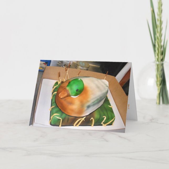 "Cakefowl" Thank You Card (Front)