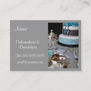Cakemakers & Decorators Business Card