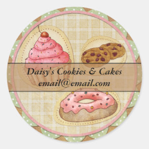 Cakes And Cookies Sticker - Ideal For Home Baking