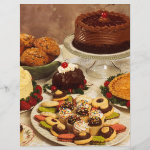 Cakes and sweets flyer