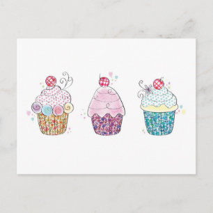 cakes! postcard