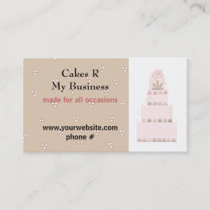 Cakes R My Business Design Business Card
