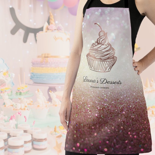 Cakes & Sweets Cupcake Desserts sweets Apron (Creator Uploaded)