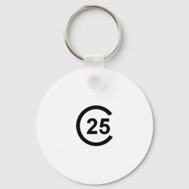 Cal 25 Sailboat Key Chain (Front)