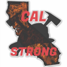 CAL FIRE STRONG AX HELMET Blk