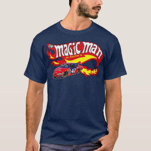 Cal Naughton Jr The Magic Man HOT FLAMES T-Shirt