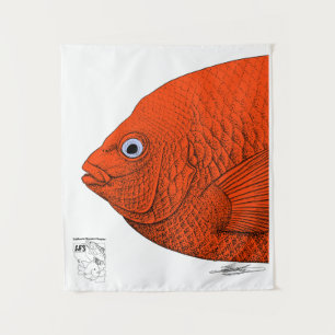 Cal-Neva AFS fish art-Support student sub-units! Tapestry